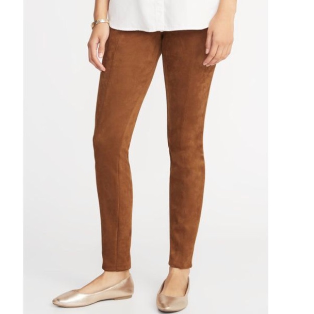 Faux Suede Leggings - Old Navy Stevie